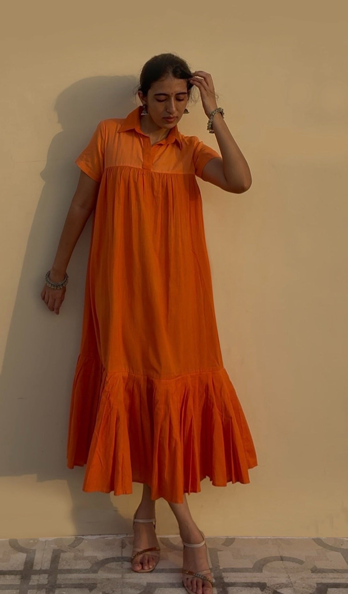 Fanta Tiered Dress