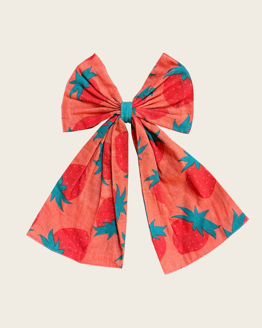 Strawberry Bow (Pink)