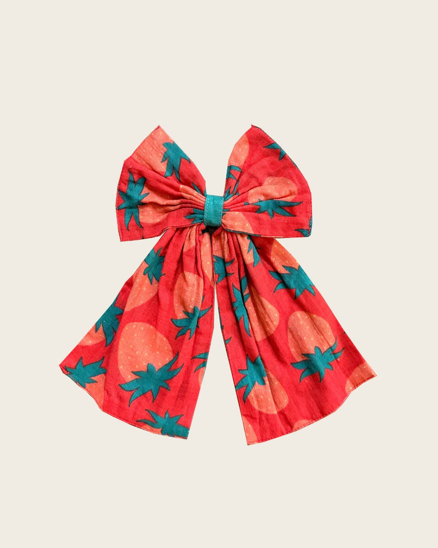 Strawberry Bow (Red)