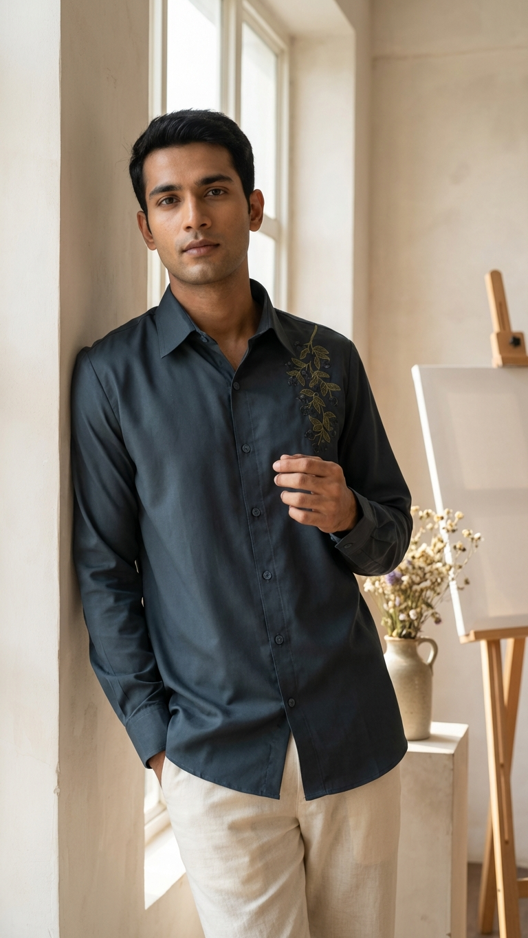 Dazzling Blueberry Shirt