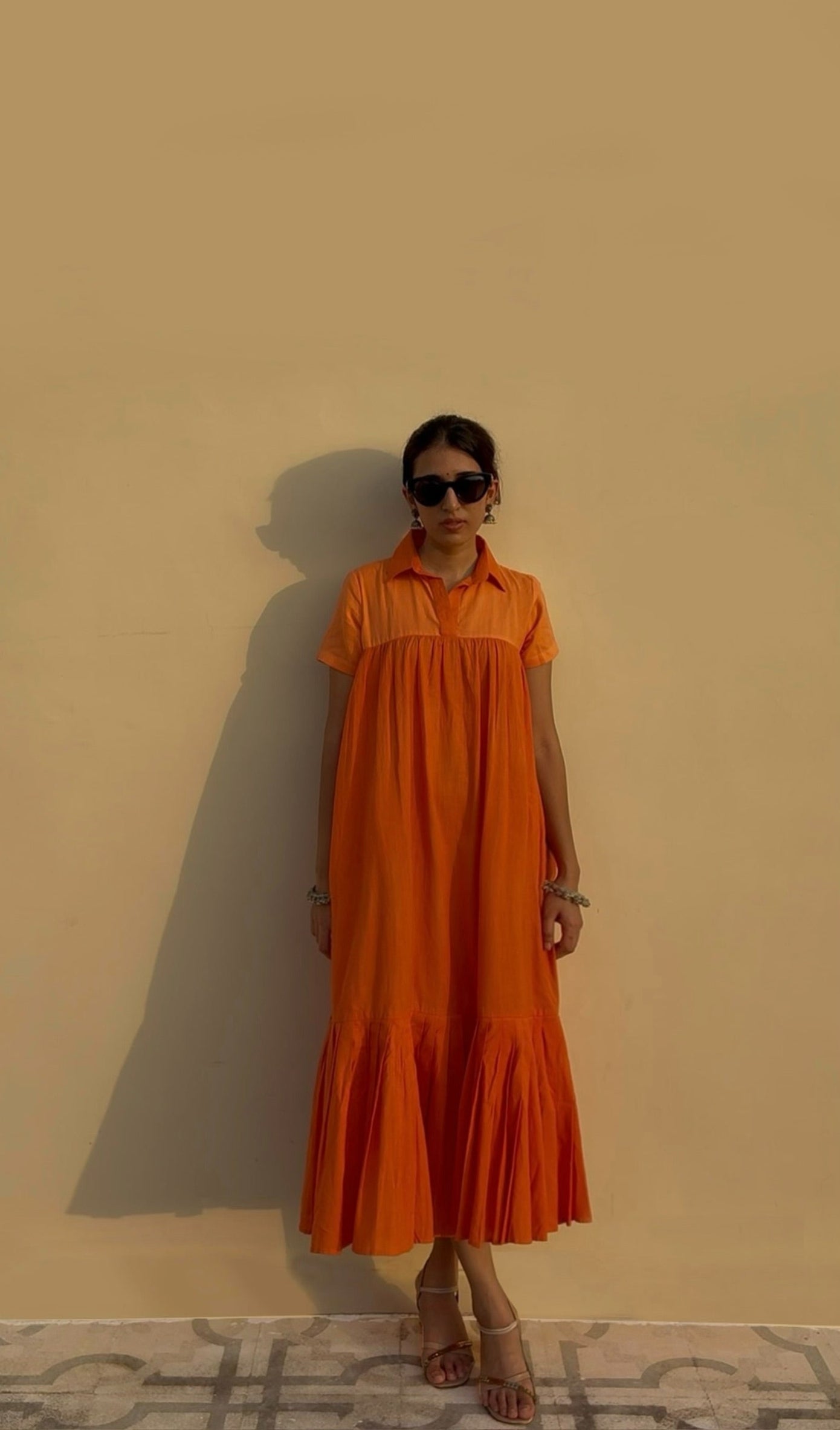Fanta Tiered Dress