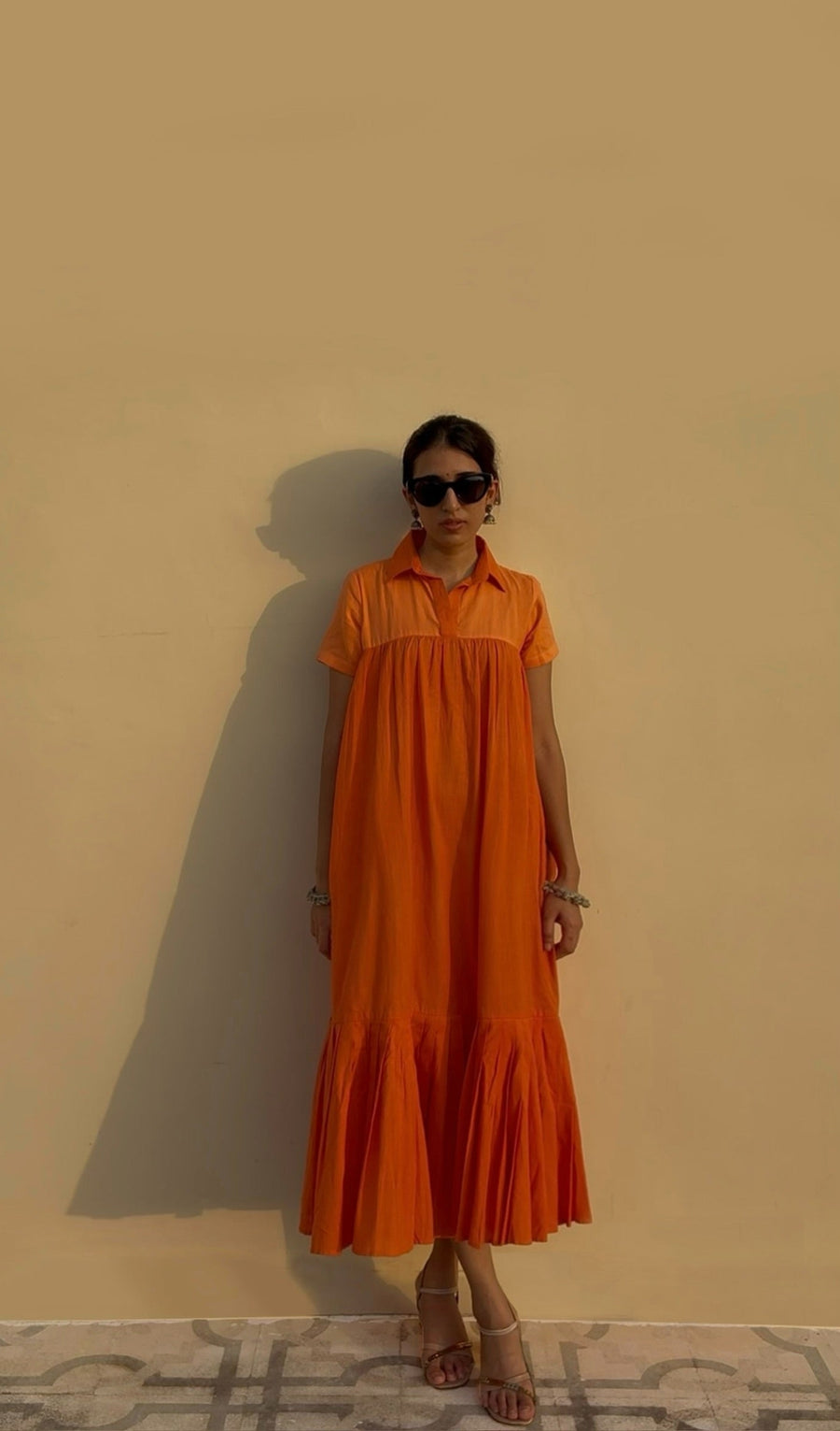 Fanta Tiered Dress