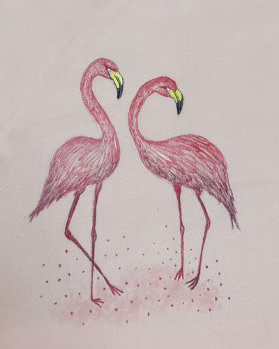 Flamingo Blush Shirt